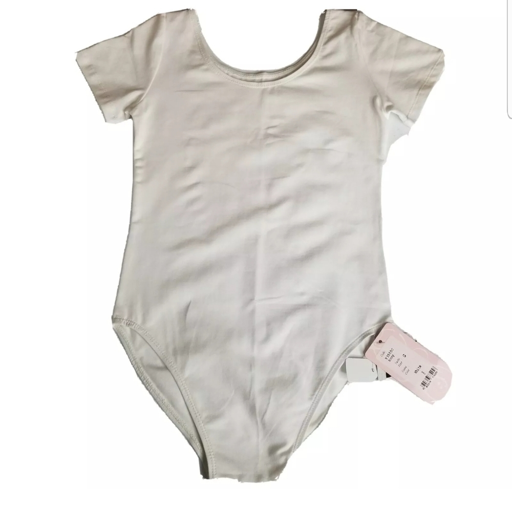 Sansha Signature White Sonny leotard Sz (B, D, H,